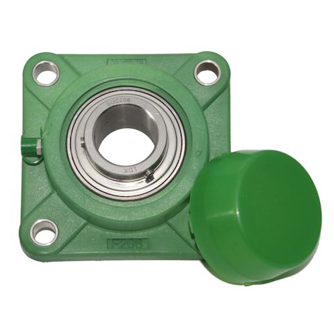 SF30  FPL206 PREMIUM Normal duty 4 bolt thermoplastic flange self-lube housed unit with stainless steel insert bearing - Metric Thumbnail