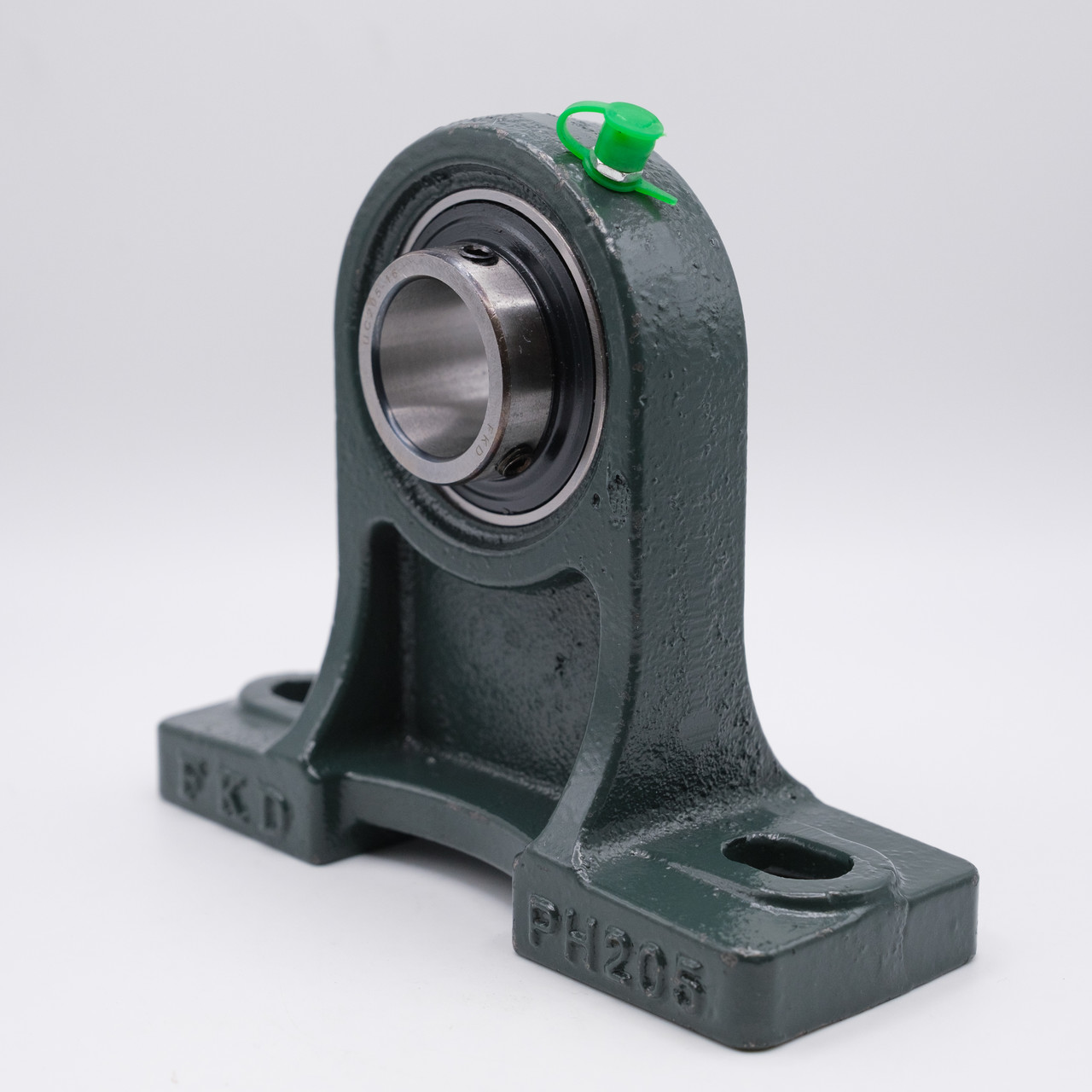 UCPH205 GENERIC 25mm Normal duty 2 Bolt Cast Iron Pillow Block Housed Unit Bearing with extended base to centre height - Metric Thumbnail