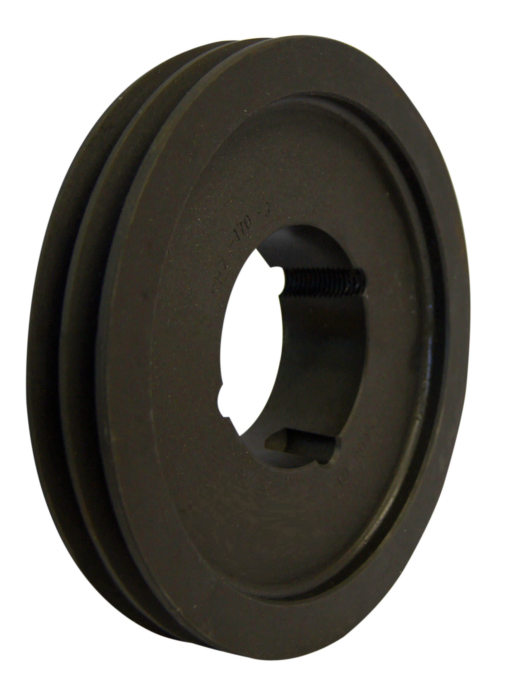 125MM X 2 GROOVE SPA V-BELT PULLEY TO SUIT BUSH 1610  Thumbnail