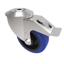 BZMM100RNBBH12SWB 100mm Castor Medium Duty General Purpose castors available with either top plate or bolt hole fittings Thumbnail