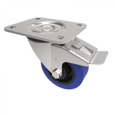 BZMM100RNBSWB 100 mm Castor Medium Duty General Purpose castors available with either top plate or bolt hole fittings Thumbnail