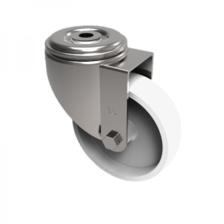 BZMM125PLBBH12 125mm Castor Medium Duty General Purpose castors available with either top plate or bolt hole fittings Thumbnail