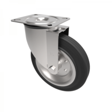 BZMM200BSB 200mm Castor Medium Duty General Purpose castors available with either top plate or bolt hole fittings Thumbnail