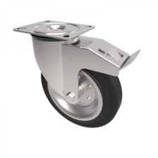BZMM200BSBSWB 200mm Castor Medium Duty General Purpose castors available with either top plate or bolt hole fittings Thumbnail