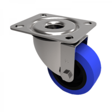 BZMM80RN 80mm Castor Medium Duty General Purpose castors available with either top plate or bolt hole fittings Thumbnail