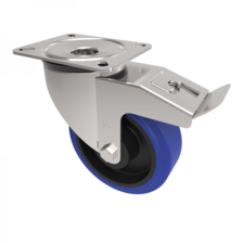 BZMM80RNSWB 80mm Castor Medium Duty General Purpose castors available with either top plate or bolt hole fittings Thumbnail