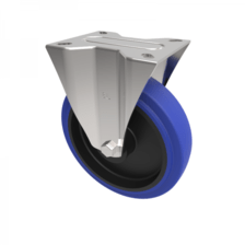 BZMMF200RNB 200mm Castor Medium Duty General Purpose castors available with top plate fittings Thumbnail